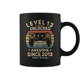 Level 13 Unlocked Official Nager 13Th Birthday Gaming Coffee Mug - Thegiftio UK
