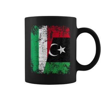 Libia Italia Bandiera Amicizia Italiana Libica Tazze - Novitaregali