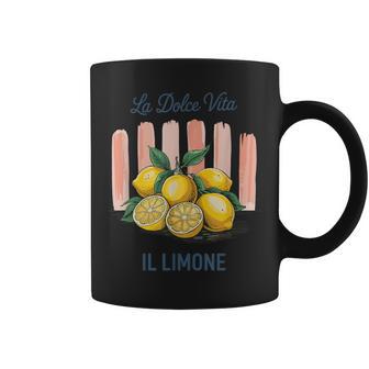 Limoncello La Dolceita Italian Lemon Italie Fruit Tasse - Cadeauxyz