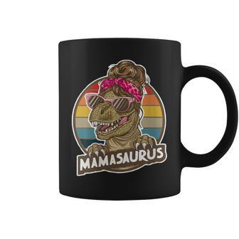 Lindo Mamasaurus Mamá Diversión Mamasaurus Mamá Para El Día De La Madre Cuello Taza de café - Regaloses