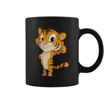 Lindo Motivo Infantil Tigre Desierto Taza de café - Regaloses