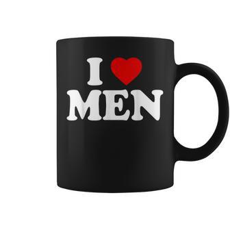 I Love I Love Men コーヒーマグ - Kawaiitshirt