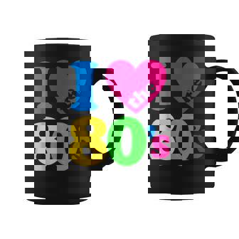 I Love The 80'S 80年代パーティードレスレトロ1980年代テーマ コーヒーマグ - Kawaiitshirt