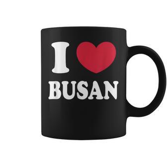 I Love Busan 釜山が大好きです コーヒーマグ - Kawaiitshirt