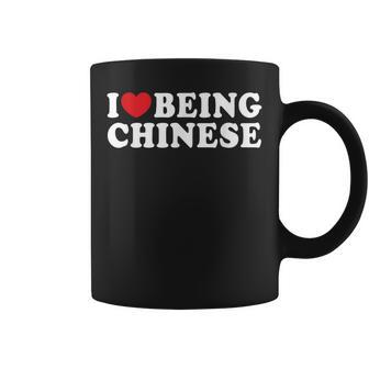 I Love Being Chinese I Heart Being Chinese Coffee Mug - Thegiftio