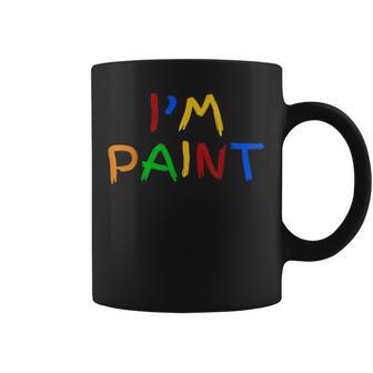 I Love To Finger Paint I Heart To Finger Paint I'm Paint Coffee Mug - Thegiftio UK