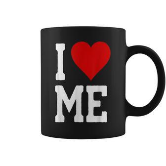 I Love Me ハートセルフラブセルフ受容i Love Me コーヒーマグ - Kawaiitshirt