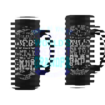 I Love My Grandpa Best Cool Grandpa グラフィックイラスト コーヒーマグ - Kawaiitshirt