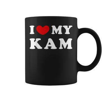 I Love My Kam アイ・ラブ・マイ・カム コーヒーマグ - Kawaiitshirt
