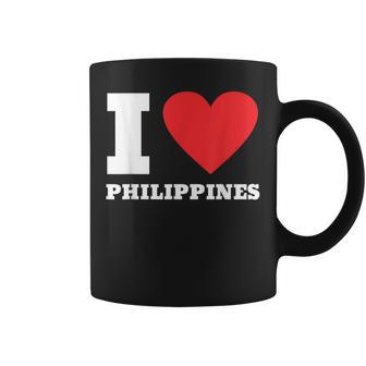 I Love Philippines I Heart Philippines 家族旅行 コーヒーマグ - Kawaiitshirt