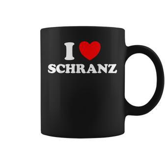 I Love Schranz Hard Tekno Techno German Fast Music Fan Coffee Mug - Thegiftio