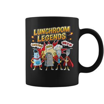 Lunchroom Legends School Lunch Hero Week Cafeteria Staff Coffee Mug - Thegiftio UK