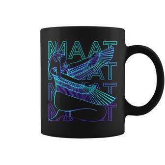 Maat Diosa Egipcia Mitología Egipto Antiguo Egipto Retro Taza de café - Regaloses