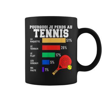 Maillot Tennis Perdant Humour Joueur De Tennis Homme Tasse - Cadeauxyz