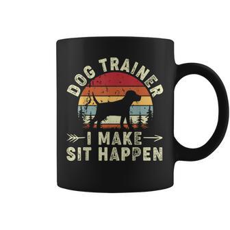 I Makeit Happenドッグコマンドトレーニング 面白い犬のトレーナー コーヒーマグ - Kawaiitshirt