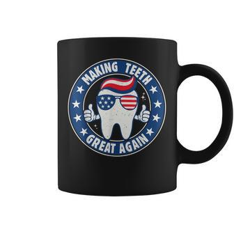 Making Th Great Again 4Th Of July Oral Health Dental Usa Coffee Mug - Thegiftio UK
