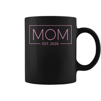 Mamá De Una Chica Est 2026 Chica Madre 2026 Rosa Mamá 2026 Taza de café - Regaloses