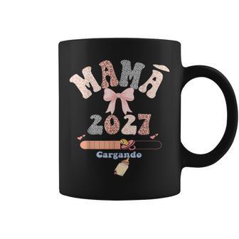 Mamá Futura 2027 Cargando Mamás Embarazadas Embarazo Madre Taza de café - Regaloses