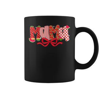 Mama Watermelon Summer Fruit Mom Coffee Mug - Thegiftio UK