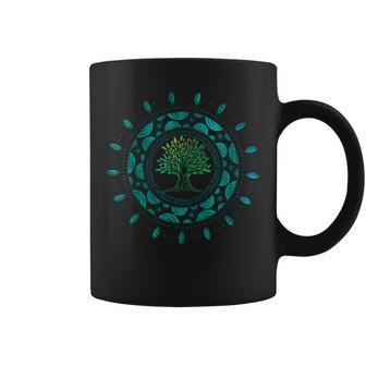 Mandala Lebensbaum Yoga Und Esoteriker Tree Of Life Tassen - Seseable