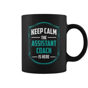 Mantenere La Calma L'assistente Allenatore È Qui Coaching Tazze - Novitaregali