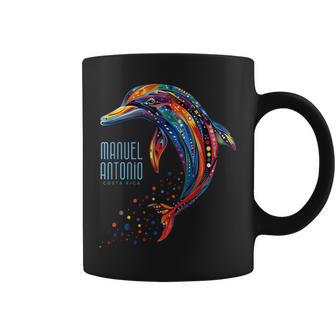 Manuel Antonio コスタリカ ティー ビーチ サーフ バケーション イルカ コーヒーマグ - Kawaiitshirt