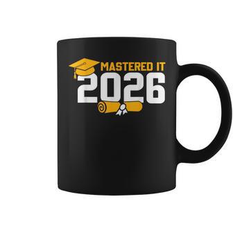 Mastered It 2026 Masters Degree Graduation Coffee Mug - Thegiftio UK