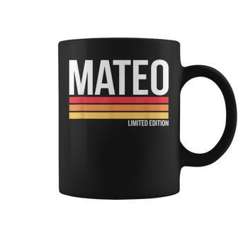 Mateo Edición Limitadaintage Nombre Personalizado Marido Abuelo Taza de café - Regaloses