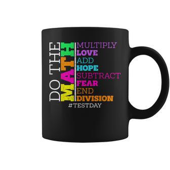 Do The Math Test Day Multiply Math Teacher Coffee Mug | Seseable UK