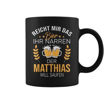 Matthias Name Geschenk-Idee Geburtstag Lustigerpruch Tassen - Seseable