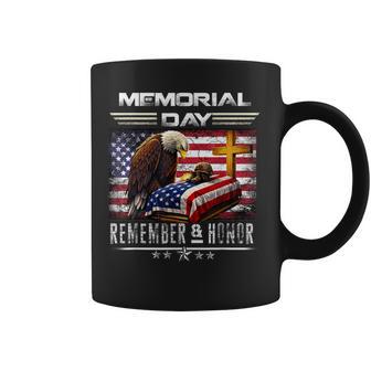 Memorial Day Usa Flag Remember Honor Patriot Kids Coffee Mug - Thegiftio UK