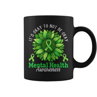 Mental Health Awareness Motivational Sunflower Warrior Coffee Mug - Thegiftio UK
