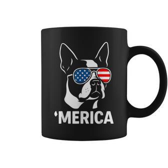 Merica Boston Terrier Coffee Mug - Thegiftio UK