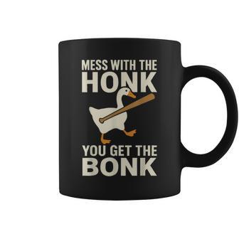 Mess With The Honk You Get The Bonk コーヒーマグ - Kawaiitshirt
