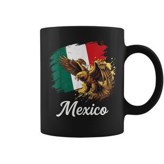 Mexican Flag Eagle National Symbol Coffee Mug - Thegiftio UK