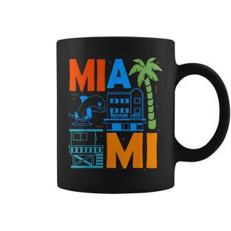Miami Florida Souvenir Beach Holiday Miami Coffee Mug - Thegiftio UK