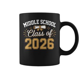 Middle School Class Of 2026 Graduate Kids School Graduation Coffee Mug - Thegiftio UK