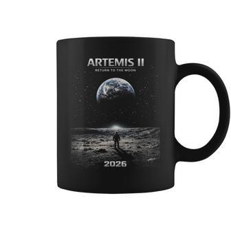 Misión De Astronauta Artemis A La Luna 2026 Cohete Artemis 2 Taza de café - Regaloses