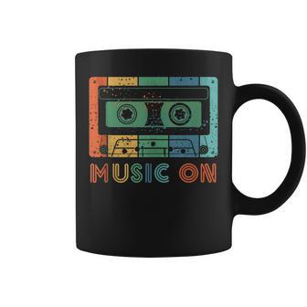Mixtape Cassettes Música En Cassette 90S 80S In Mangas Taza de café - Regaloses