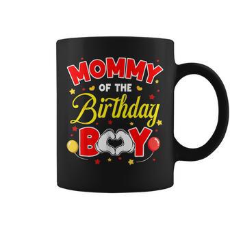 Mommy Of The Birthday Boy Matching Family Birthday Party Coffee Mug - Monsterry