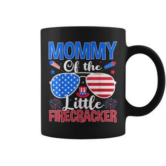 Mommy Of The Little Firecracker 4Th Of July Mom Coffee Mug - Thegiftio UK