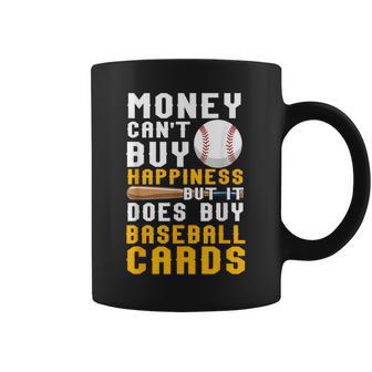Money Can Buy 野球カード 面白い野球愛好家ファン コーヒーマグ - Kawaiitshirt