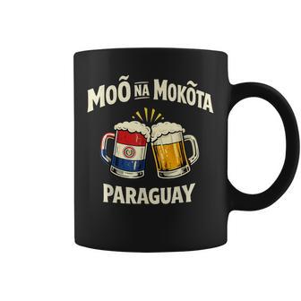Moõ Ña Mokõta Paraguay Cerveza Amigos Humor Paraguayo Guaraní Taza de café - Regaloses