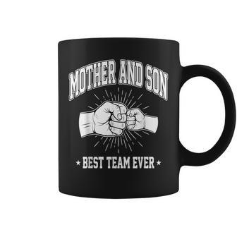 Mother And Son Best Team Ever Mom Matching Family Mama Coffee Mug - Monsterry