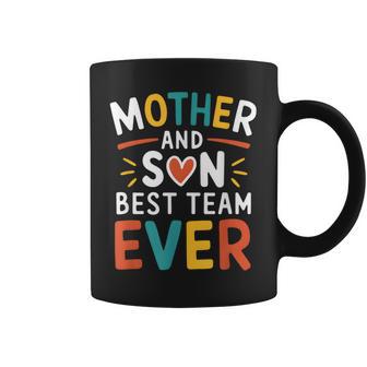 Mother Son Best Team Ever Mom Matching Family Coffee Mug | Seseable UK