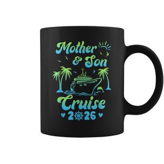 Mother And Son Cruise 2026 Family Trip Matching Coffee Mug | Mazezy
