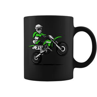 Motocross Niño Moto Cross Piloto Biker Todo Terreno Enduro Taza de café - Regaloses