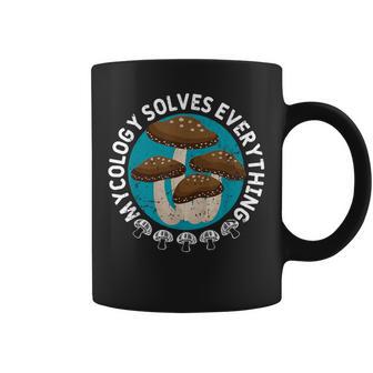 Mycologie Résout Toutêtements Esthétique Champignon Tasse - Cadeauxyz