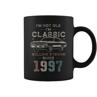 Nacido En 1997 29 Cumpleaños Coche Clásico Taza de café - Regaloses