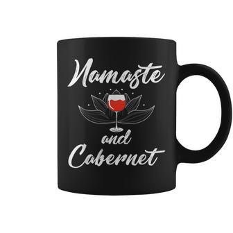 Namaste And Caberneterre Àin Rouge Pour Amateurs Dein Tasse - Cadeauxyz